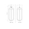 Z-Lite Leland Outdoor Chain Mount Ceiling Fixture, 1-Light, 9 In.W x 26 In.H, Sand Black/Sand Blast 5005CHB-BK-LED - alternate 6